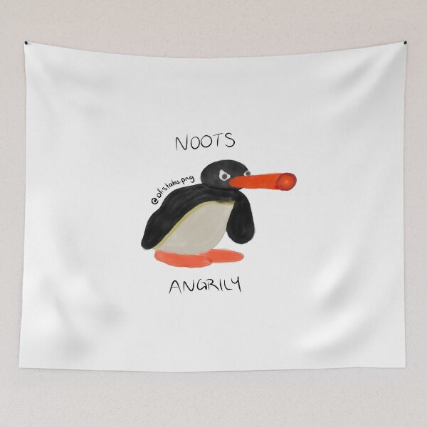 Item preview, Noot noot - black text designed and sold by Olistabs.