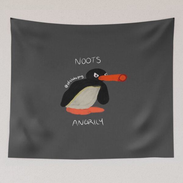 Item preview, Noot noot - white text designed and sold by Olistabs.