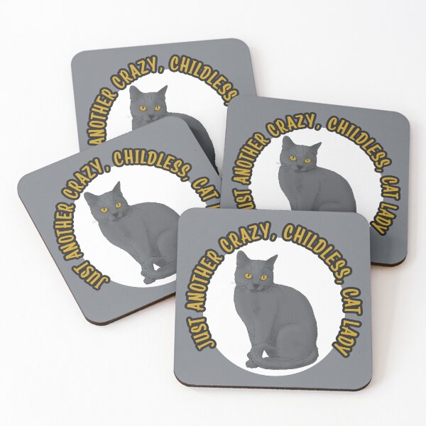 Item preview, Just Another Crazy Childless Cat Lady designed and sold by DappledMoon.