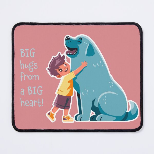 Item preview, Boy with dog designed and sold by kavalenkavart.