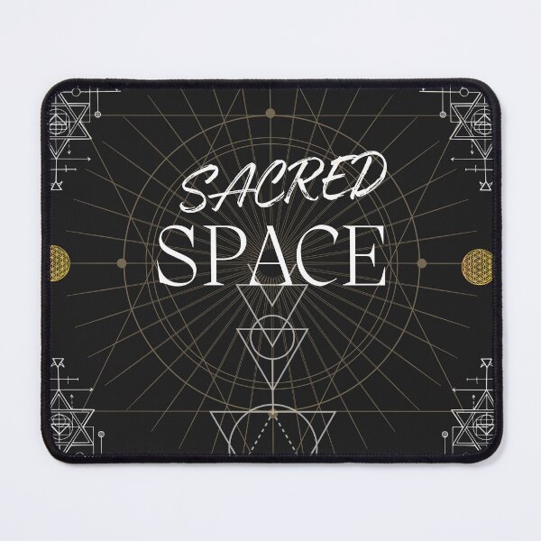 Item preview, Sacred Space (White Text) designed and sold by MantraLotus.