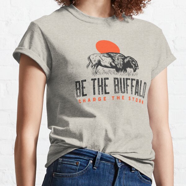 Item preview, Be the Buffalo - Charge the Storm Sunset designed and sold by dutchlovedesign.