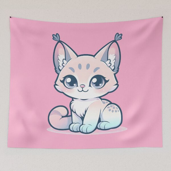 Item preview, Cute Caracal. designed and sold by Anna Halasek.