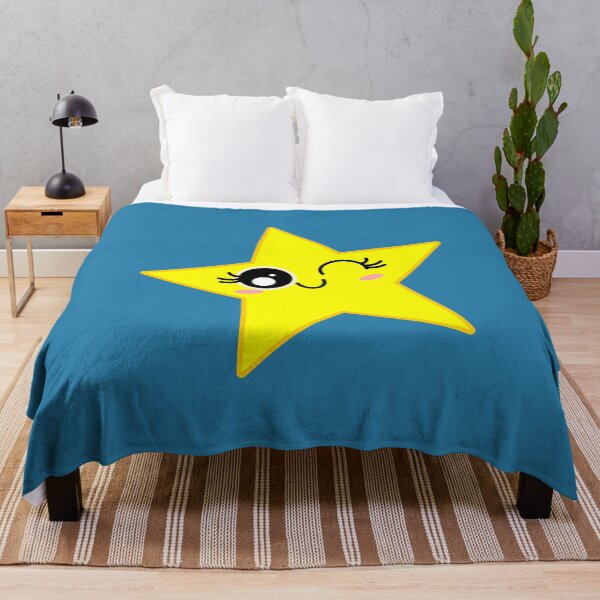 Item preview, Cute Smiling Yellow Twinkle Star designed and sold by HoppRock.