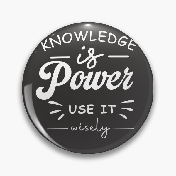 Item preview, Knowledge is power designed and sold by LatoriaStyle.