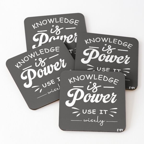 Item preview, Knowledge is power designed and sold by LatoriaStyle.