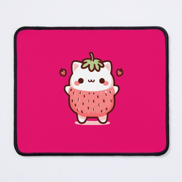 Item preview, Strawberry Cat. designed and sold by Anna Halasek.