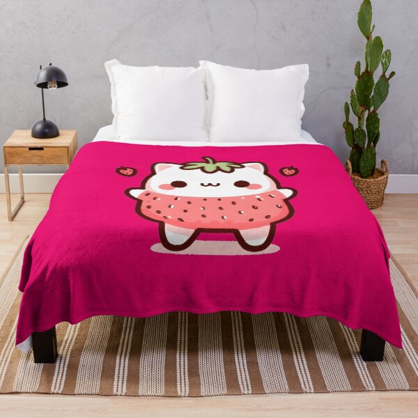 Item preview, Strawberry Cat. designed and sold by Anna Halasek.