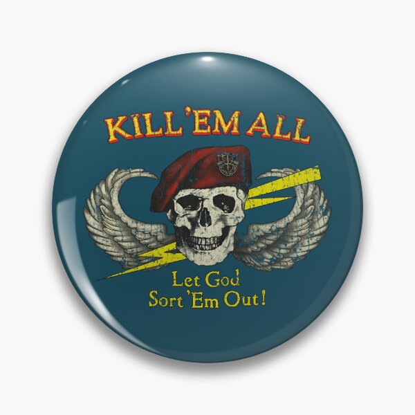 Item preview, Special Forces Kill Em All 1986 designed and sold by NameeraQuizon.