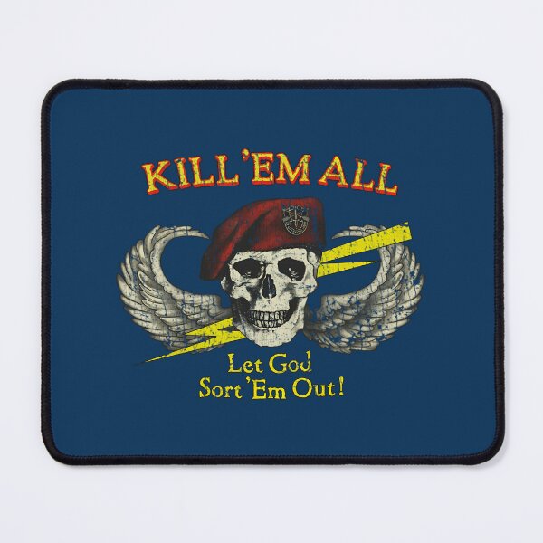 Item preview, Special Forces Kill Em All 1986 designed and sold by NameeraQuizon.