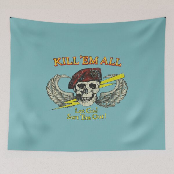 Item preview, Special Forces Kill Em All 1986 designed and sold by NameeraQuizon.