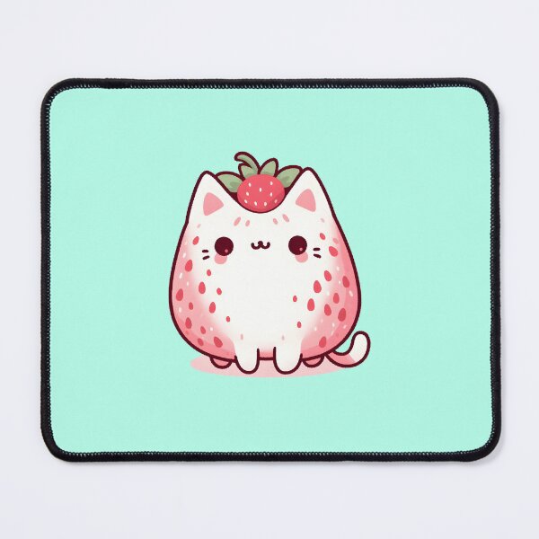 Item preview, Strawberry Cat. designed and sold by Anna Halasek.