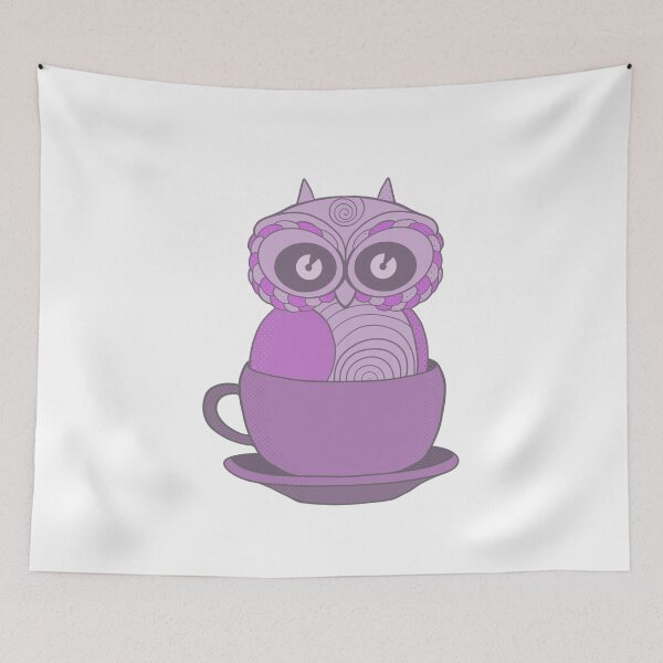 Item preview, Owl in a cup designed and sold by shopdiego.