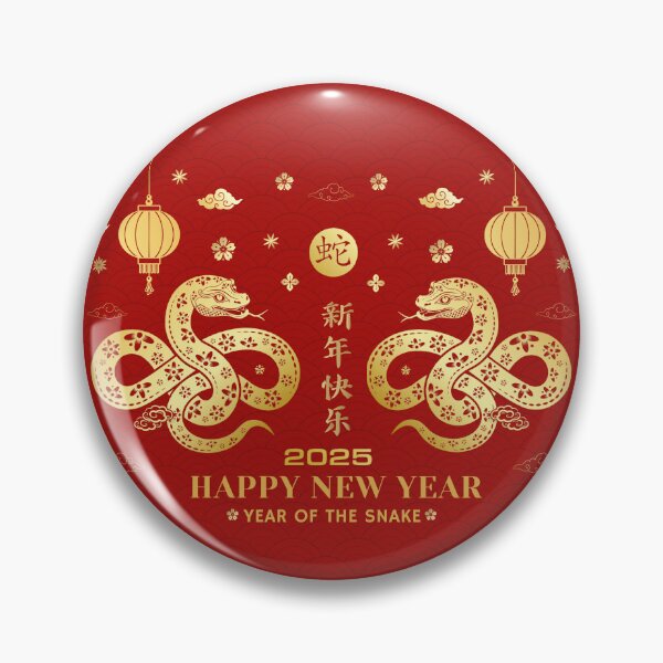 Item preview, Happy Chinese New Year 2025 Year Of The Snake designed and sold by pixldraw.
