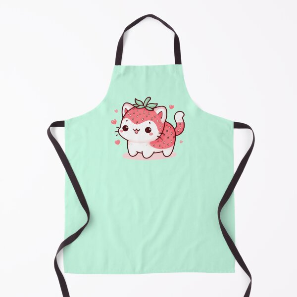 Item preview, Strawberry Cat. designed and sold by Anna Halasek.