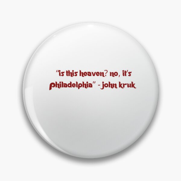 Item preview, John Kruk Philadelphia Quote designed and sold by 12033a.