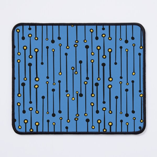 Item preview, Rainy Summer Days: Falling Drops -  Blue designed and sold by Honey Crystal Fashion and Homegoods .