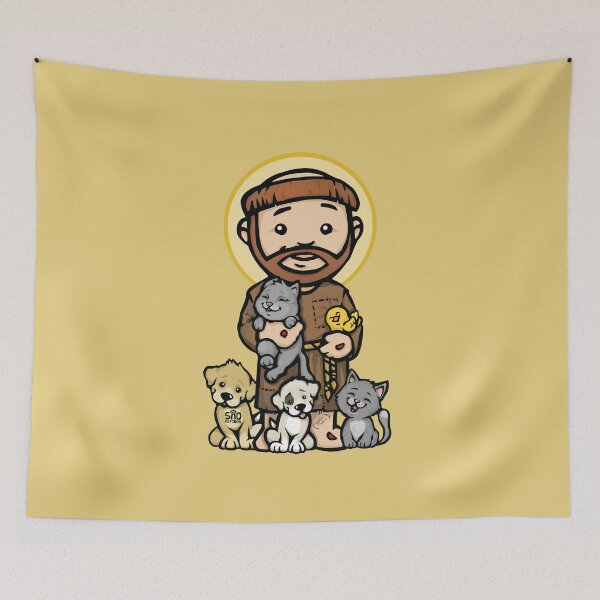 Item preview, Saint Francis and the animals designed and sold by DaniDubeux.