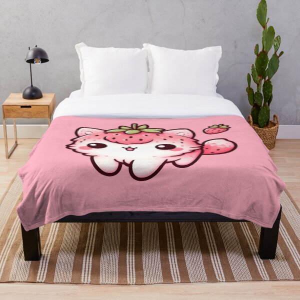 Item preview, Strawberry Cat. designed and sold by Anna Halasek.