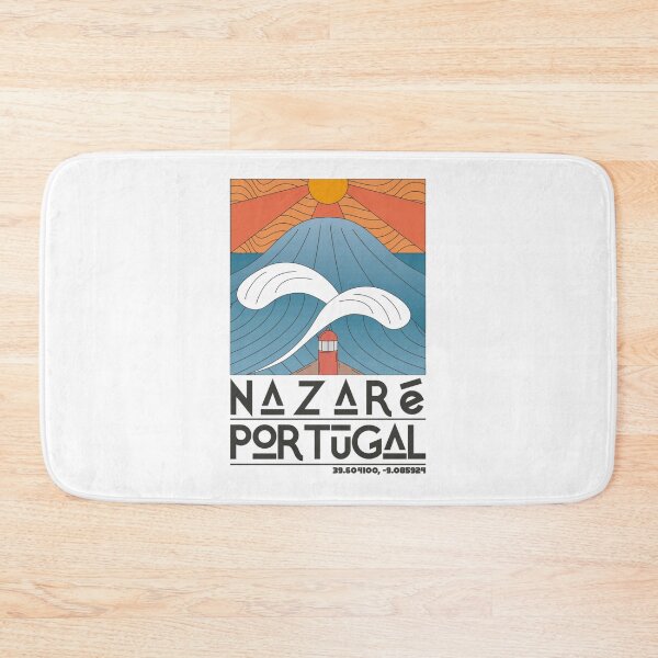 Item preview, Nazare Portugal Retro Travel Active  designed and sold by blockandre.