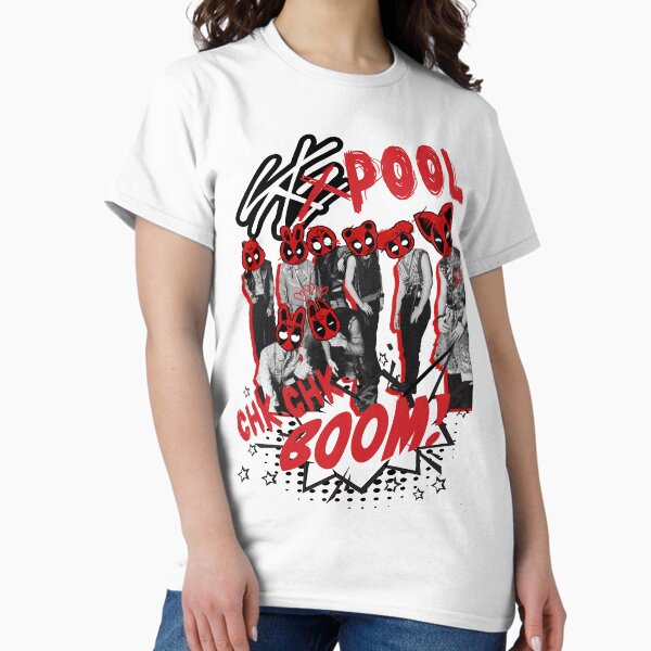 Artikel-Vorschau von Chk Chk Boom Deadpool Doodle, designt und verkauft von Popsical  Prints.