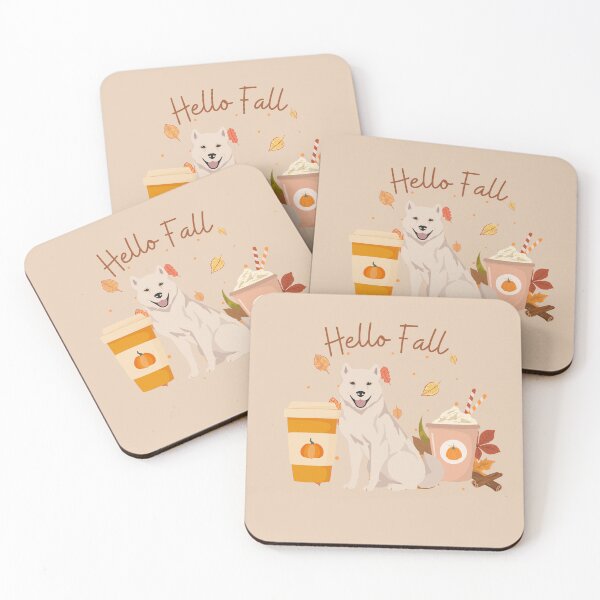 Item preview, Kishu Ken Dog, Hello Fall designed and sold by thedoglovershop.