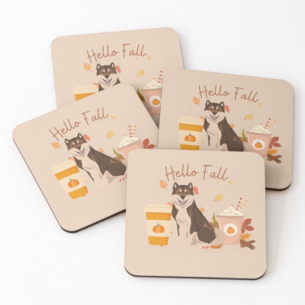 Item preview, Kishu Ken Dog, Hello Fall designed and sold by thedoglovershop.