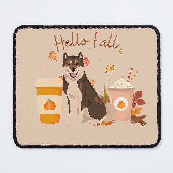 Item preview, Kishu Ken Dog, Hello Fall designed and sold by thedoglovershop.