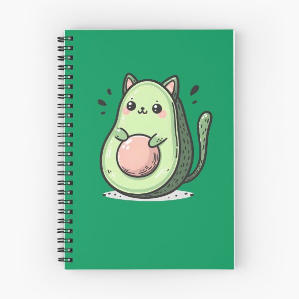 Item preview, Avocado Cat. designed and sold by Anna Halasek.