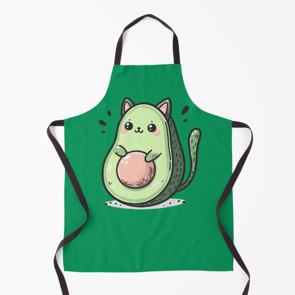 Item preview, Avocado Cat. designed and sold by Anna Halasek.
