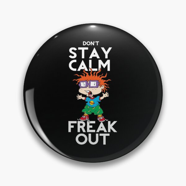 Item preview, Rugrats Chuckie Don't Stay Calm Freak Out Humor designed and sold by LoHoTreasure.