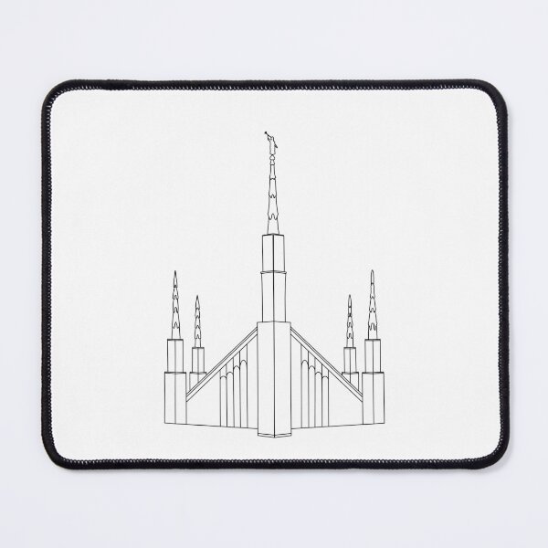 Item preview, Boise Idaho lds temple designed and sold by Handdrawnbyzoe.