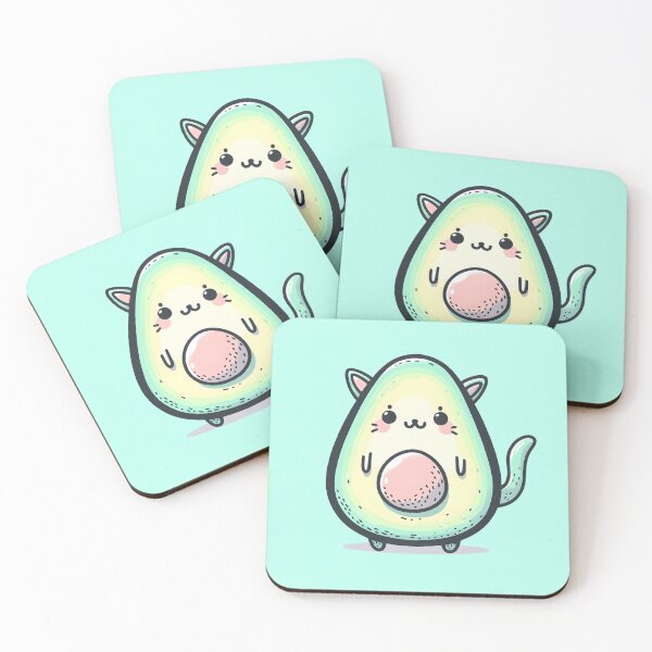 Item preview, Avocado Cat. designed and sold by Anna Halasek.