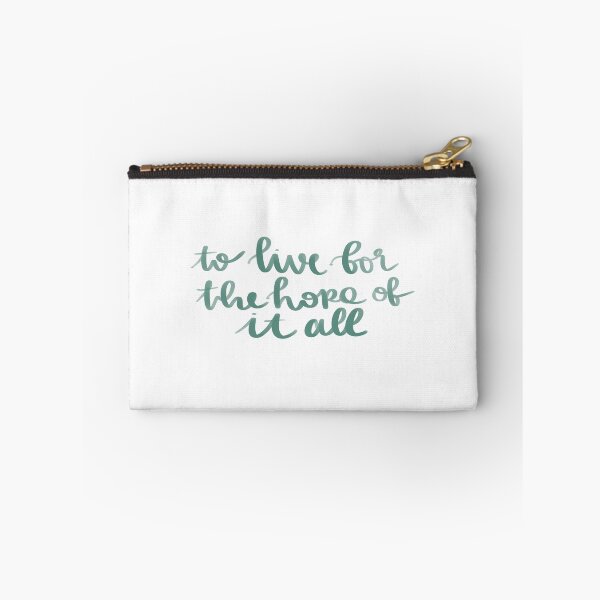 Item preview, To live for the hope of it all  designed and sold by L Foster.