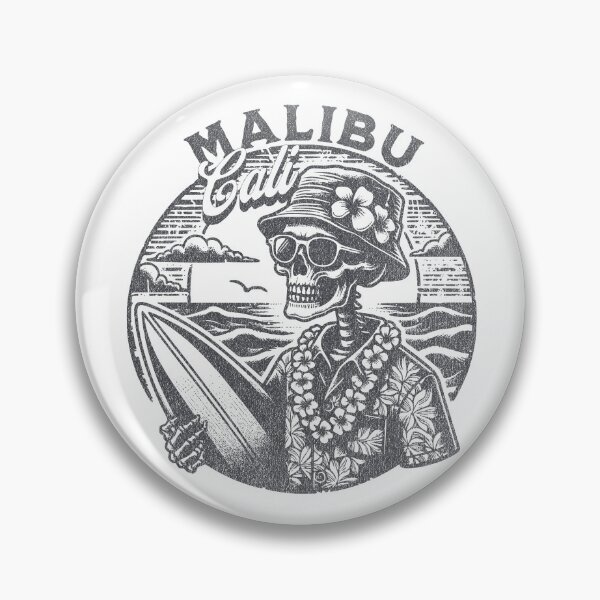 Item preview, Malibu California Beach designed and sold by HellbenderCo.