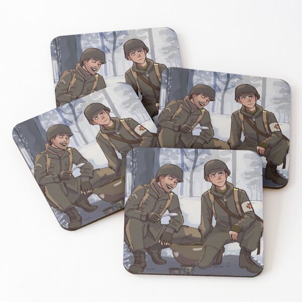 Item preview, Eugene 'Doc' Roe and Walter Gordon (Smokey) Bastogne Band of Brothers designed and sold by sanmasterz.