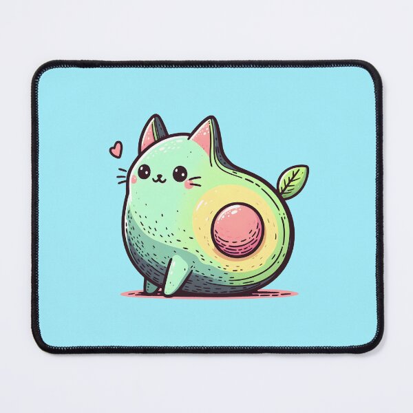 Item preview, Avocado Cat. designed and sold by Anna Halasek.