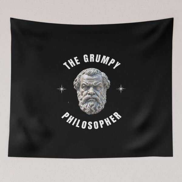 Item preview, The Grumpy Philosopher designed and sold by BudBrown.