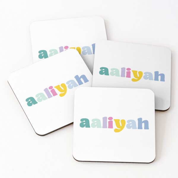 Item preview, Aaliyah - Custom name on colorful block font designed and sold by To the Lua.