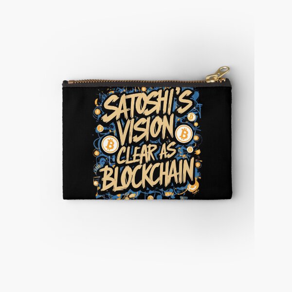 Item preview, Satoshi's Vision Bitcoin HODLer Cryptocurrency Enthusiast designed and sold by RadDeck.