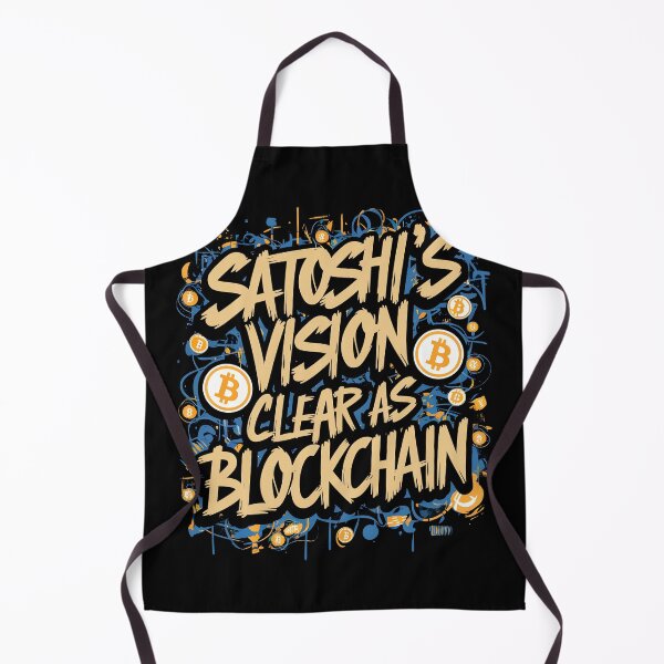 Item preview, Satoshi's Vision Bitcoin HODLer Cryptocurrency Enthusiast designed and sold by RadDeck.