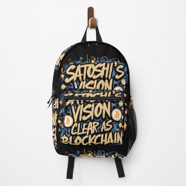 Item preview, Satoshi's Vision Bitcoin HODLer Cryptocurrency Enthusiast designed and sold by RadDeck.