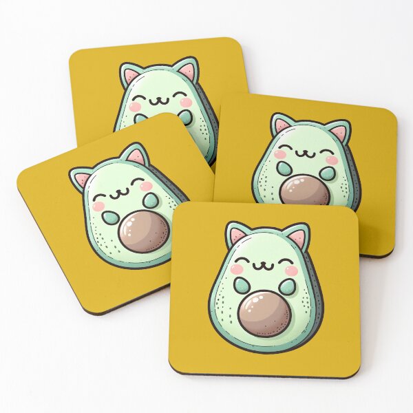 Item preview, Avocado Cat. designed and sold by Anna Halasek.
