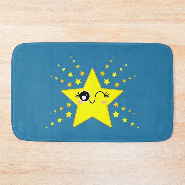 Item preview, Cute Smiling Yellow Twinkle Star Shining designed and sold by HoppRock.