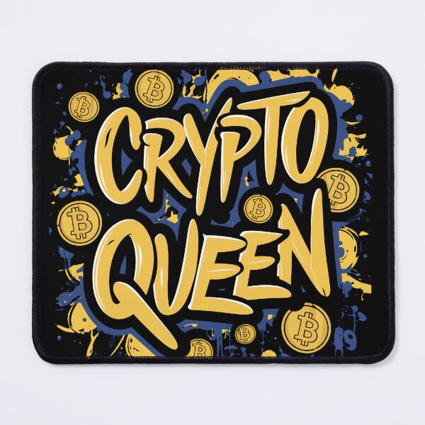 Item preview, Crypto Queen Bitcoin Wealth Crypto Investment designed and sold by RadDeck.