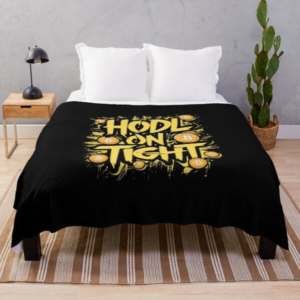 Item preview, Hodl On TIght Bitcoin HODLer Cryptocurrency Enthusiast Design designed and sold by RadDeck.