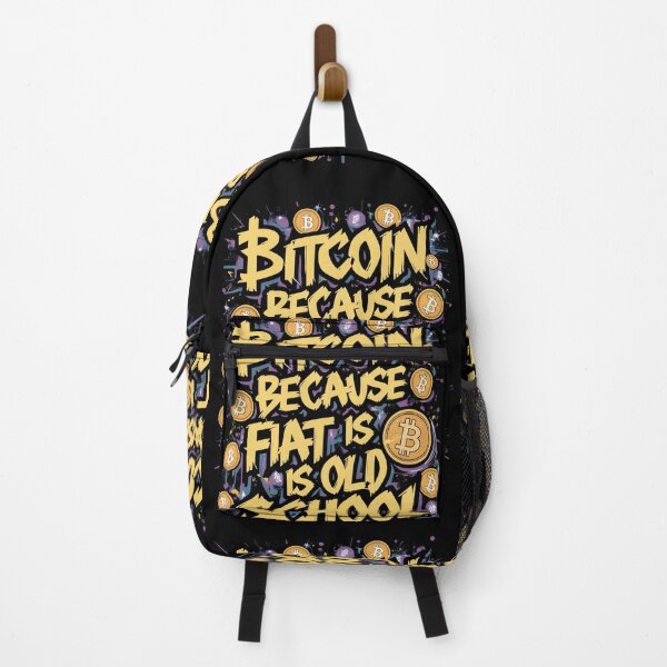 Item preview, Bitcoin Wealth Crypto Investment Design Fiat is Old School designed and sold by RadDeck.
