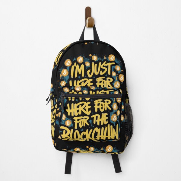 Item preview, Bitcoin Pioneer Digital Currency Design I'm Here for the Blockchain designed and sold by RadDeck.