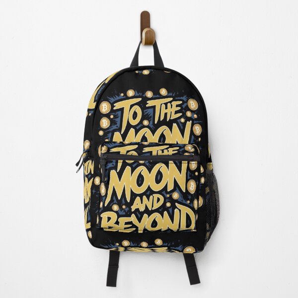 Item preview, To the moon and beyond Bitcoin Enthusiast Crypto Lover Design designed and sold by RadDeck.