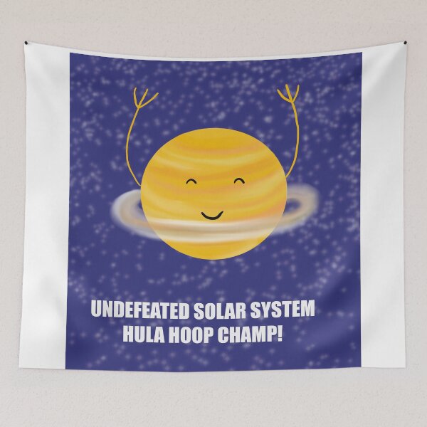 Aperçu de l'œuvre Saturn, champion invaincu du Hula Hoop créée et vendue par MagicalLiving.